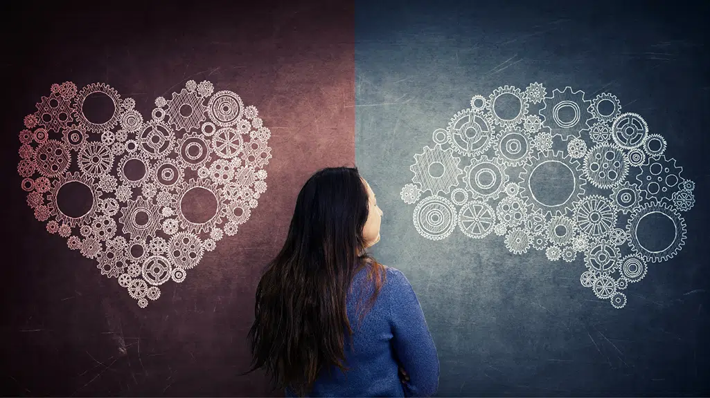 Integración de mente y corazón para alcanzar la transformación personal auténtica y significativa.